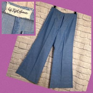 VTG Saks Fifth Avenue Wide Leg Pants Women's XS Business Casual